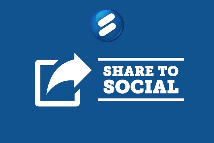 Share Streamio content to social media